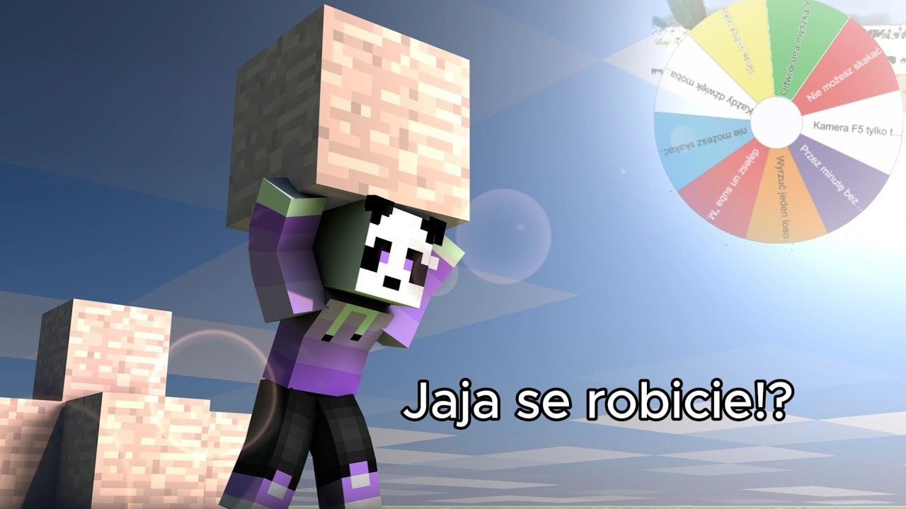 Minecraft ale koło fortuny decyduje co się stanie