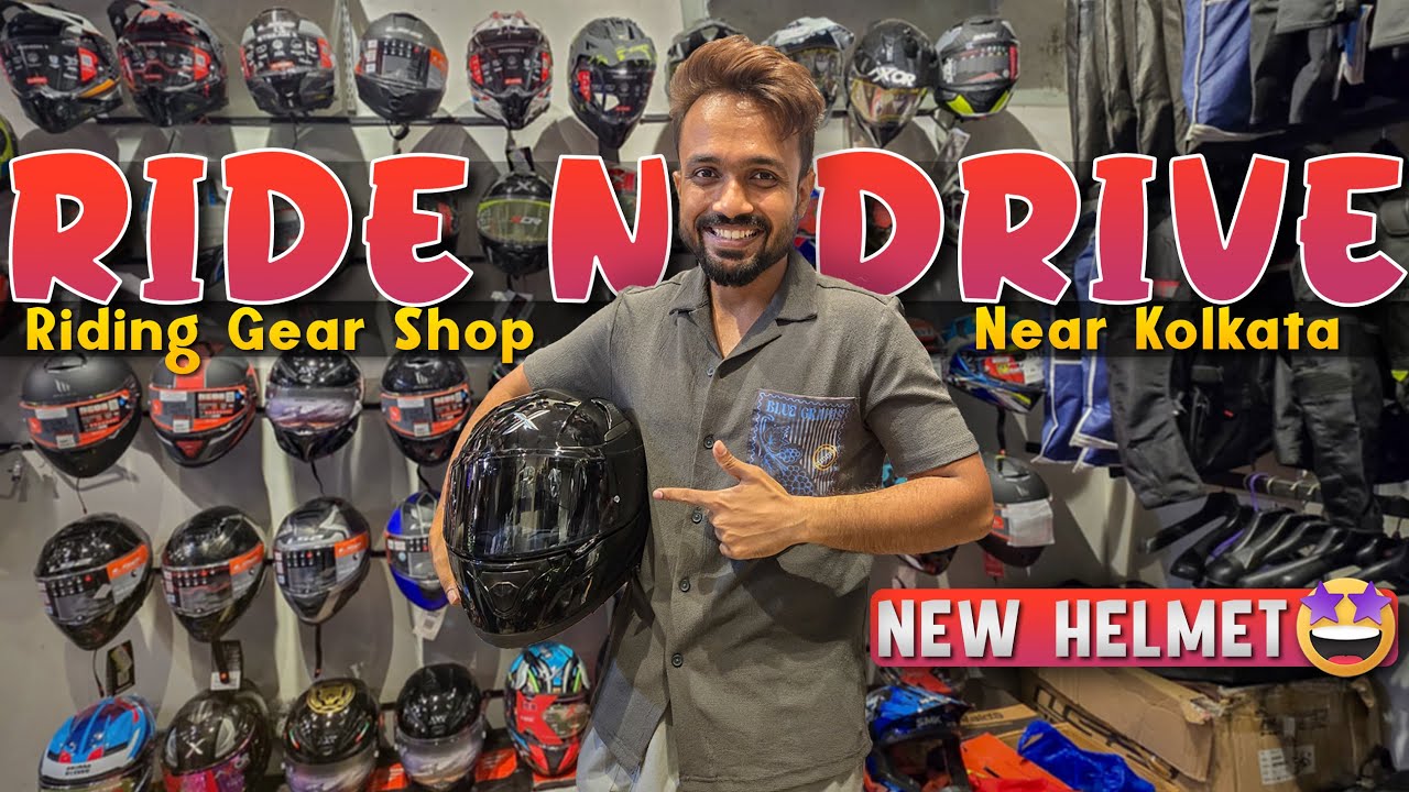 Helmet Shop near Kolkata | Ride n Drive | Riding Gear Shop Belghoria Rathtala | Axor SMK MT LS2 KYT