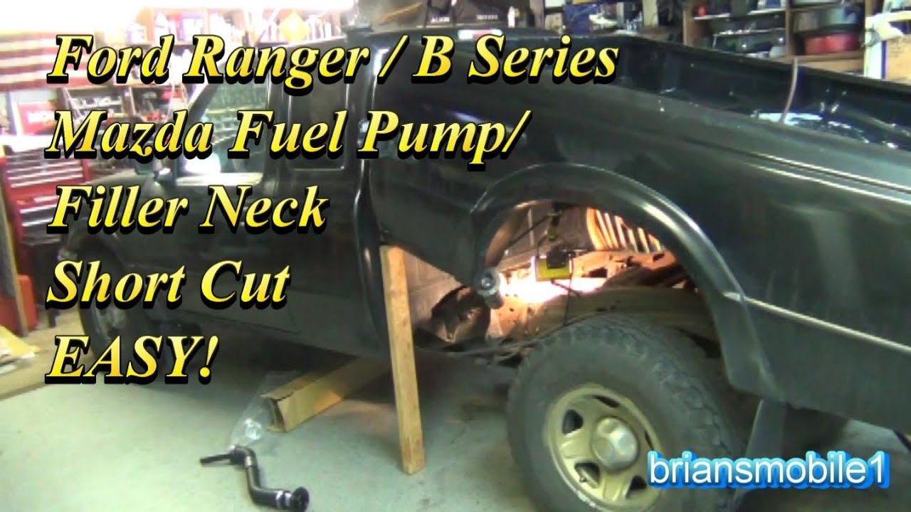 Ford Ranger Fuel Pump / Filler Pipe Shortcut