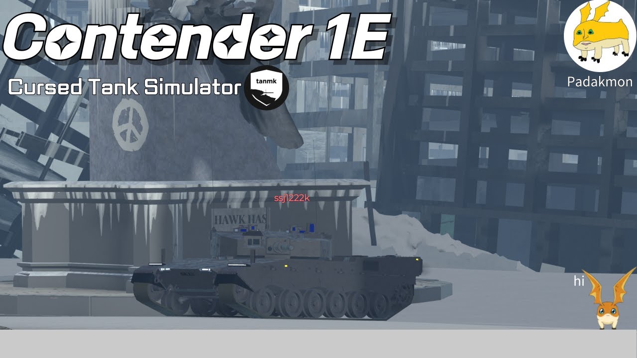 The power of Contender 1E [Cursed Tank Simulator]