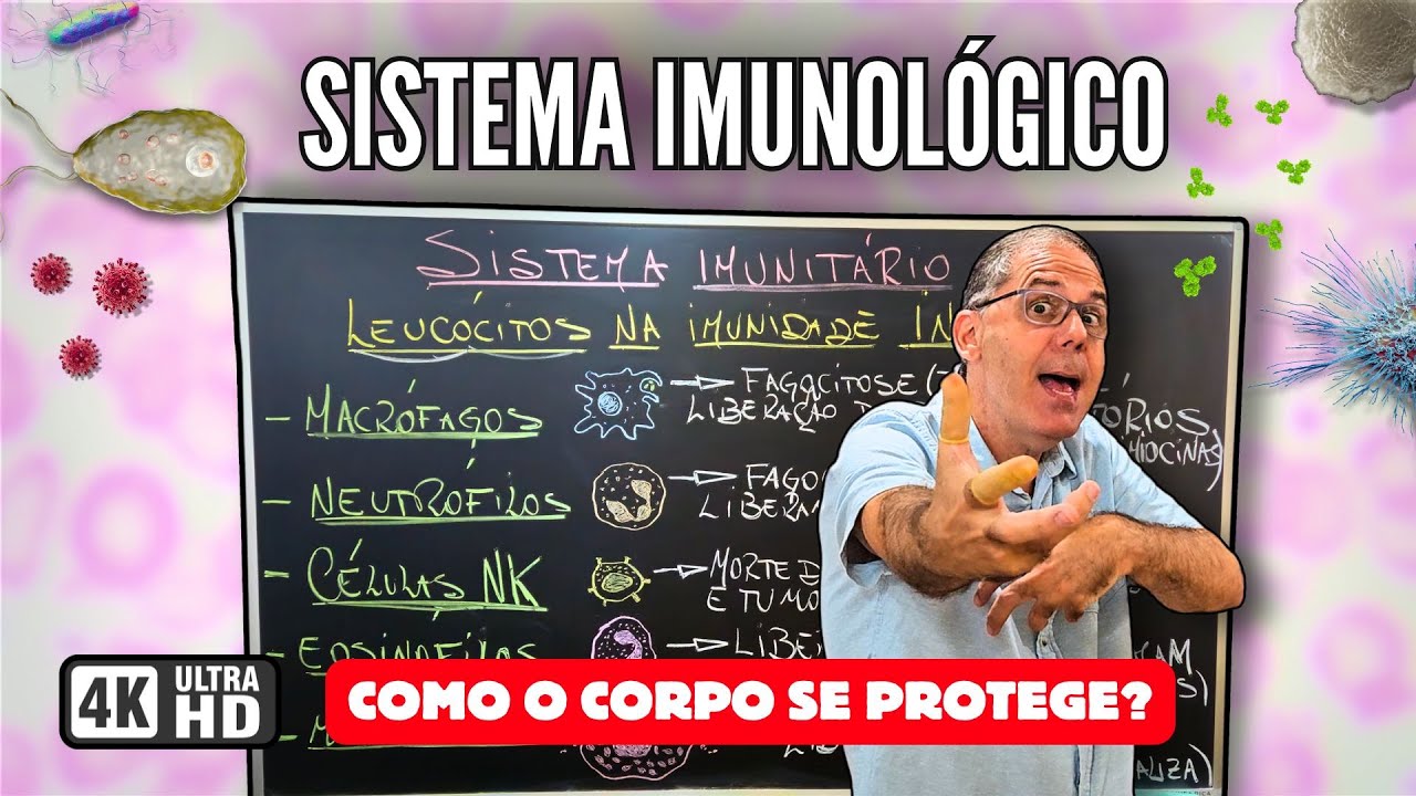 SISTEMA IMUNOLÓGICO: Imunidade Inata, Barreiras de Defesa e Células de Proteção!