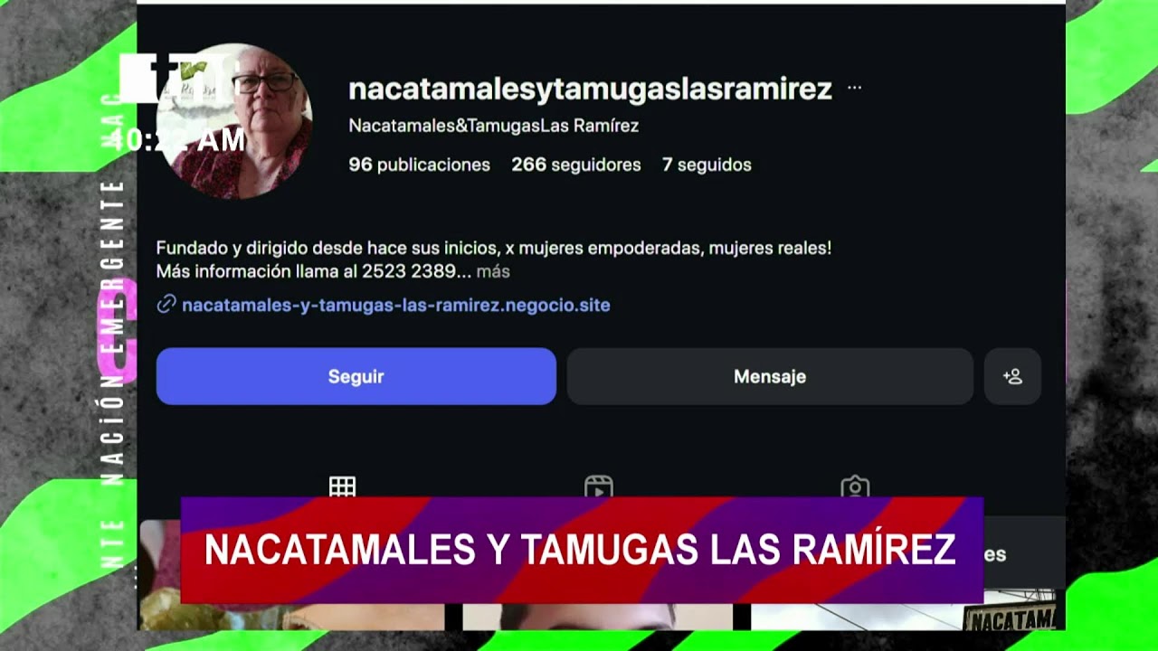 Nación Emergente: El secreto del éxito de Nacatamales y Tamugas Las Ramírez