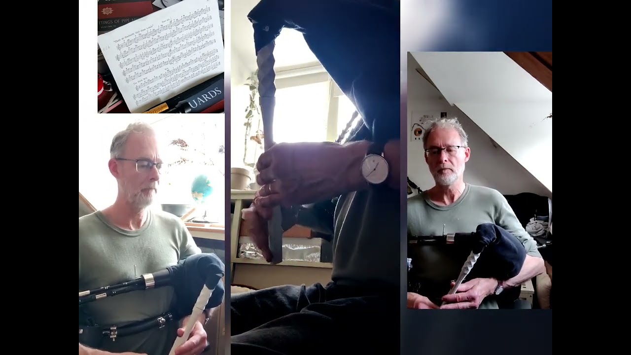 Scottish smallpipes. Slow air. I Will Go Home to Kintail. Drama to the Max.