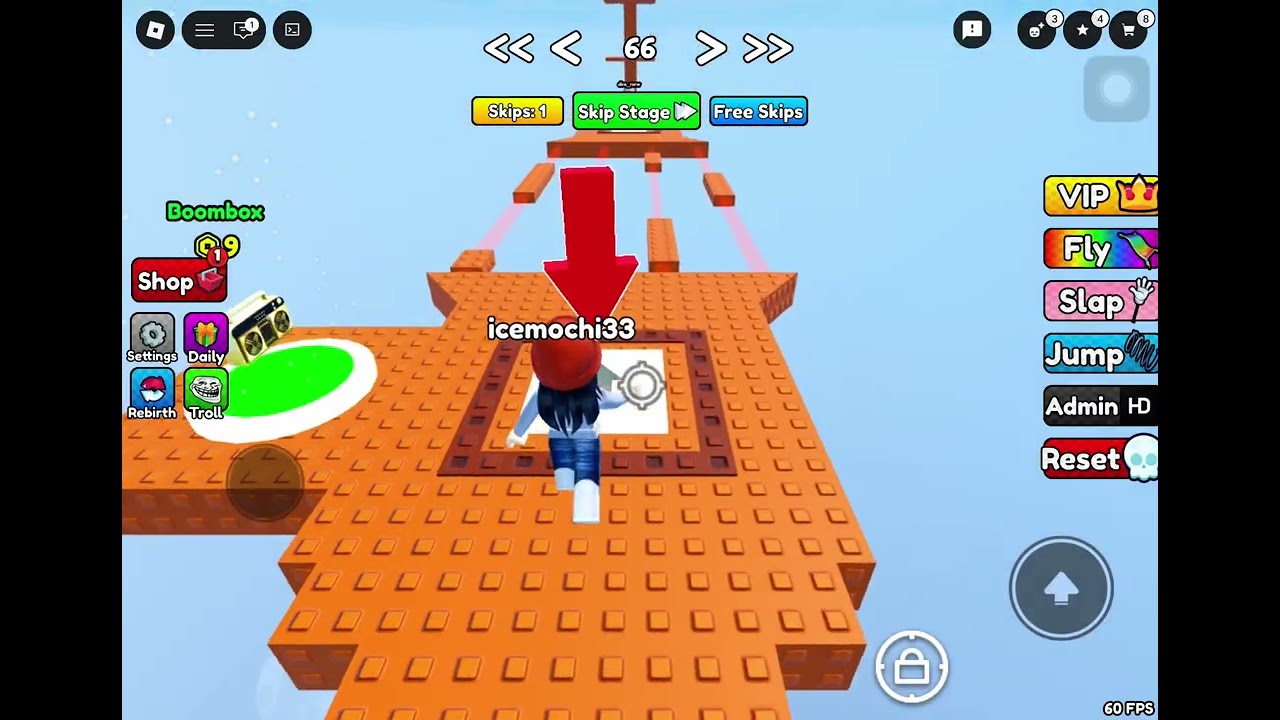 First day training as an obby pro