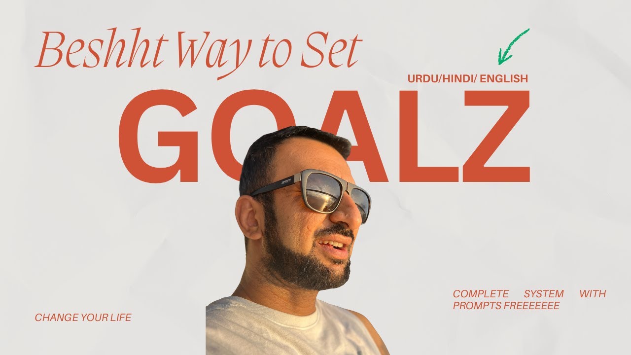 Health, Money & Mindset Goals Setting System (اردو / हिंदी / English) , Plan Your 2026 With Ai