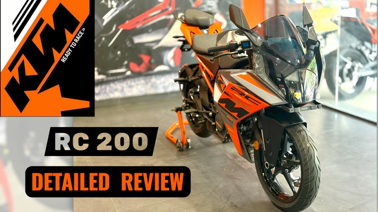 KTM RC 200 ПОЛНЫЙ ПОДРОБНЫЙ ОБЗОР | МОДЕЛЬ 2025 ГОДА #ktmindia #ktm #ktmrc200