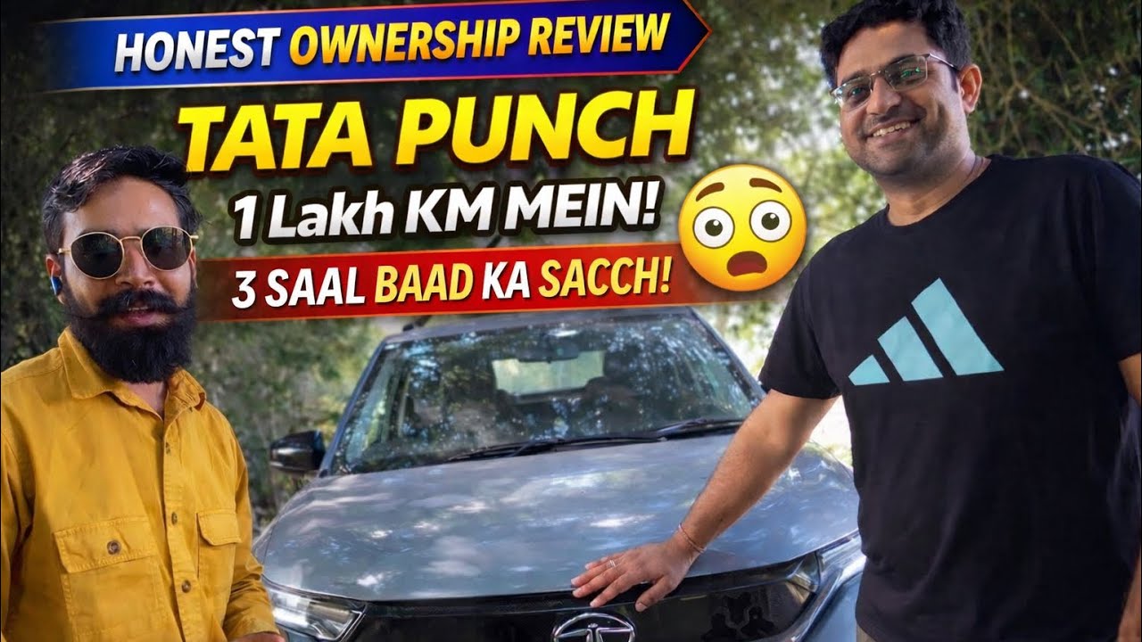 3 Saal Me 1,00,000 KM! Tata Punch Owner Ka Real Experience 🚗🔥