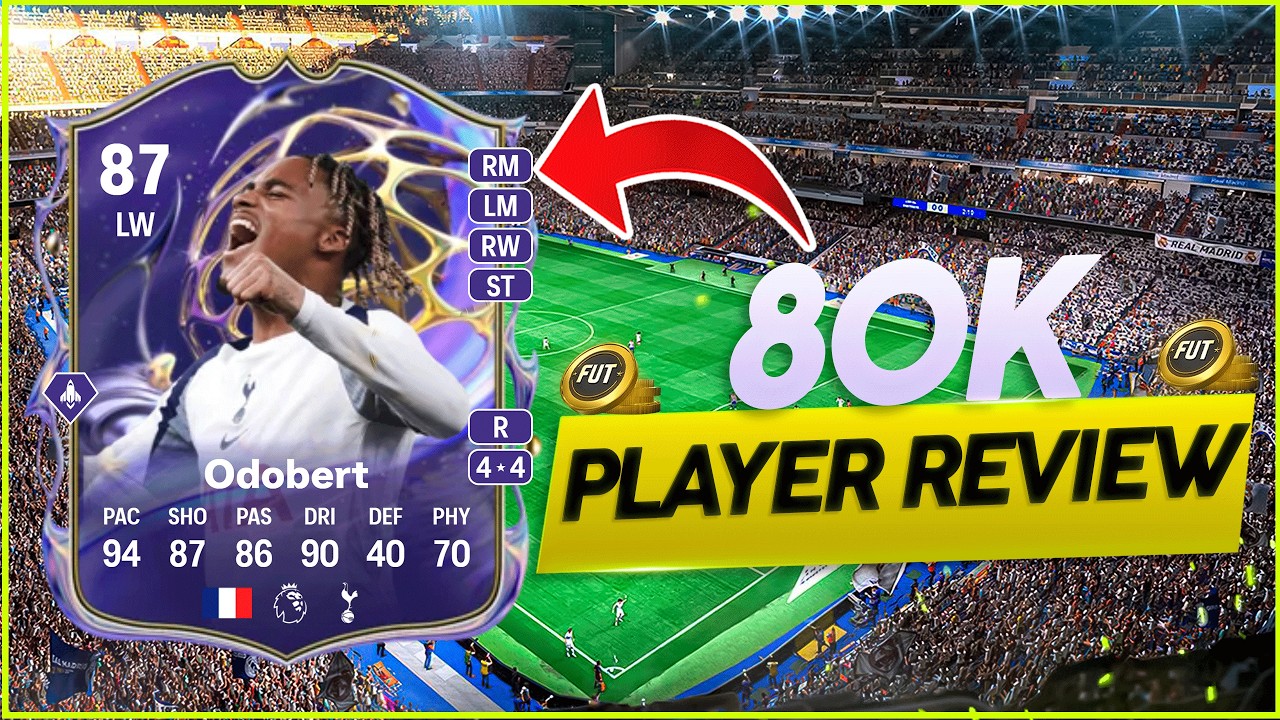 87 Rated Wilson Odobert | FC 26 Ultimate Team Player Review !