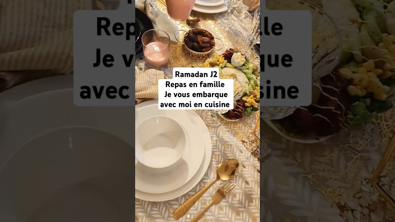Ramadan Jour 2 ✨ Quelques id&eacute;es recettes, pour un repas simple rapide et efficace #ramadan #recette
