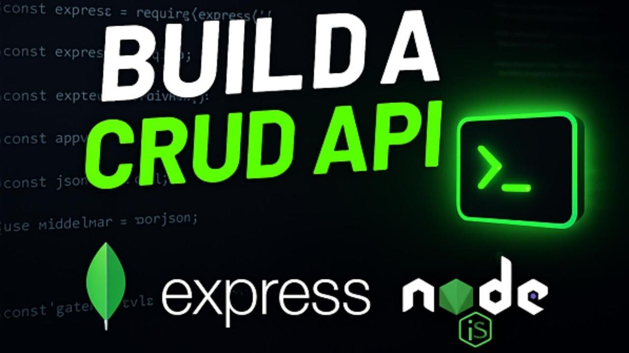 Build a CRUD API in 60 Minutes (Node.js & Express)