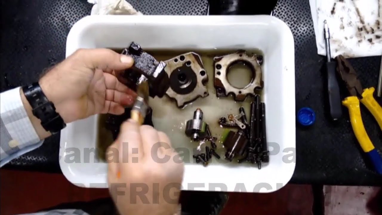🌎✔REPARACIÓN BOMBA DE VACÍO - REFRIGERACIÓN.