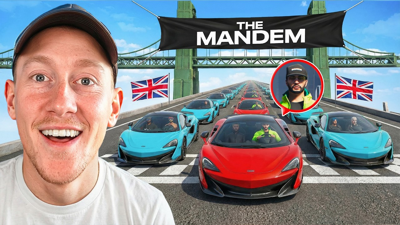 БЕЗУМНЫЙ АВТОПАРКОВКА GTA С MANDEM!