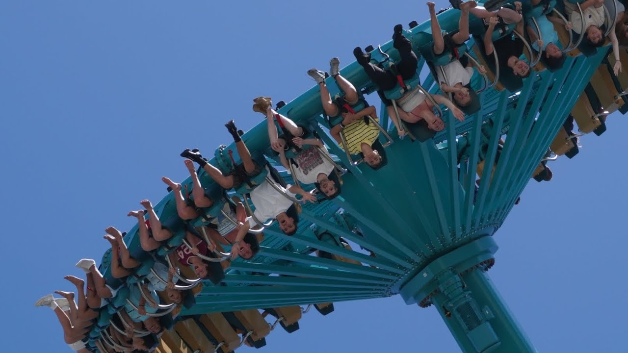FULL SOFT OPENING OFF-RIDE POV CYCLE of KING CLAW 