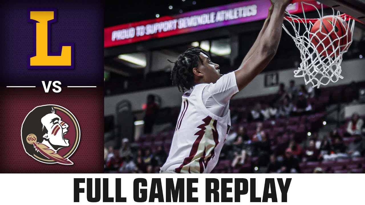 Lipscomb vs. Florida State Full Game Replay | 2023-24 ACC Men&rsquo;s Basketball