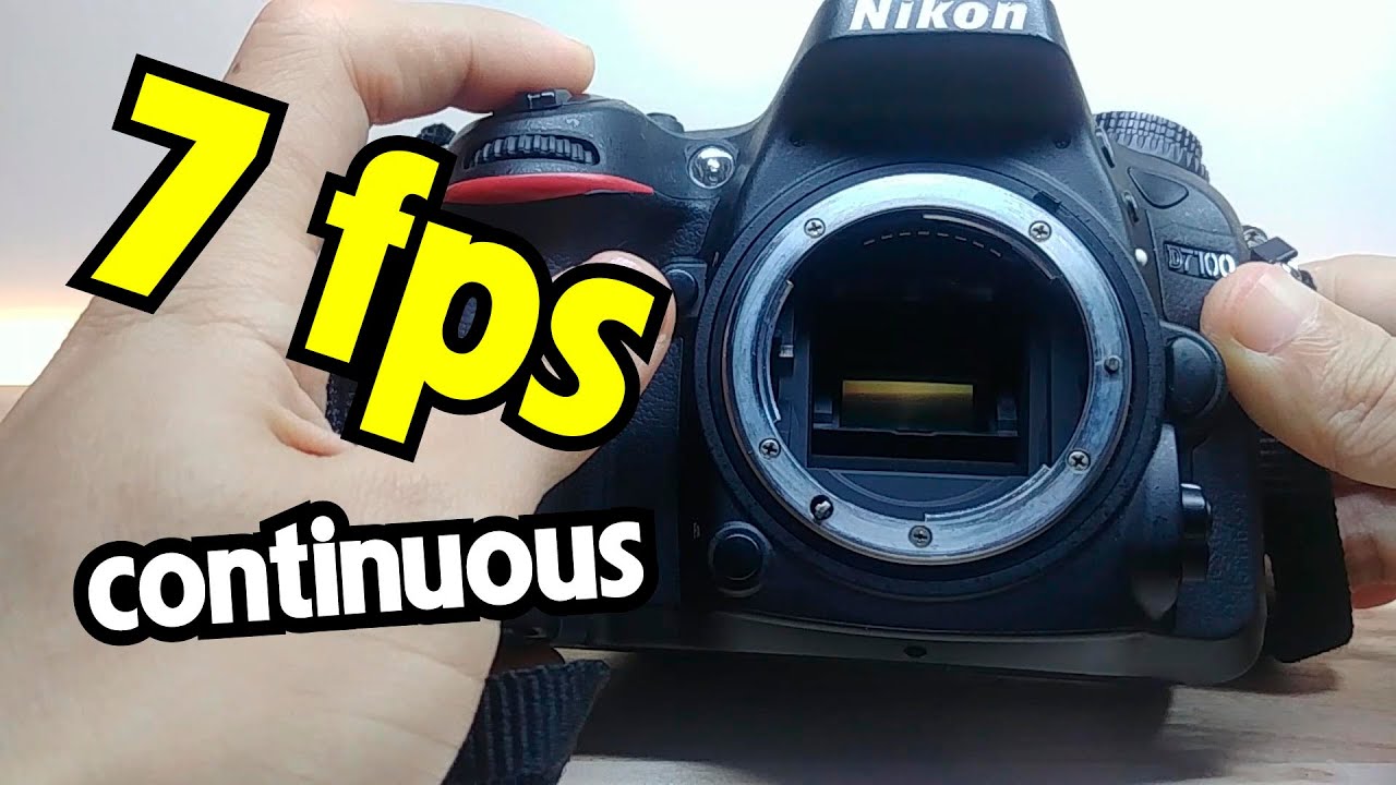 Nikon D7100 Continuous Shooting Test 7fps