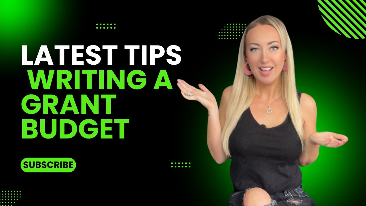 Latest tips on writing a grant application budget