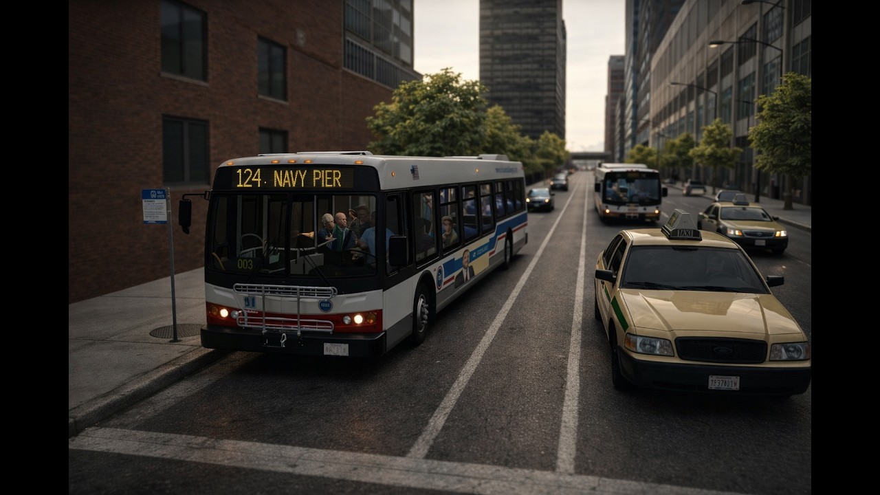 Chicago-  route 124 to Navy Pier
