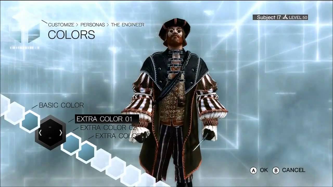 Assassin's Creed Brotherhood - Multiplayer Characters - All Gears and Colours.wmv