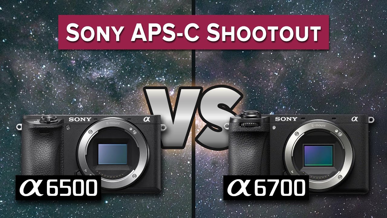 Sony a6700 vs a6500 - Full Comparison and Astrophotography / Low-Light Tests