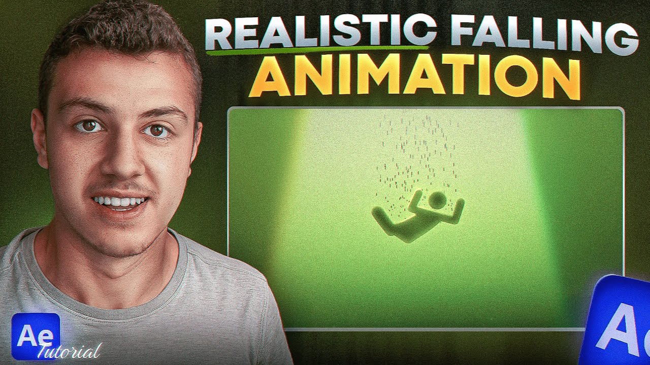 Создайте ЭТУ вирусную кинематографическую анимацию падения в After Effects! (Руководство для начи...