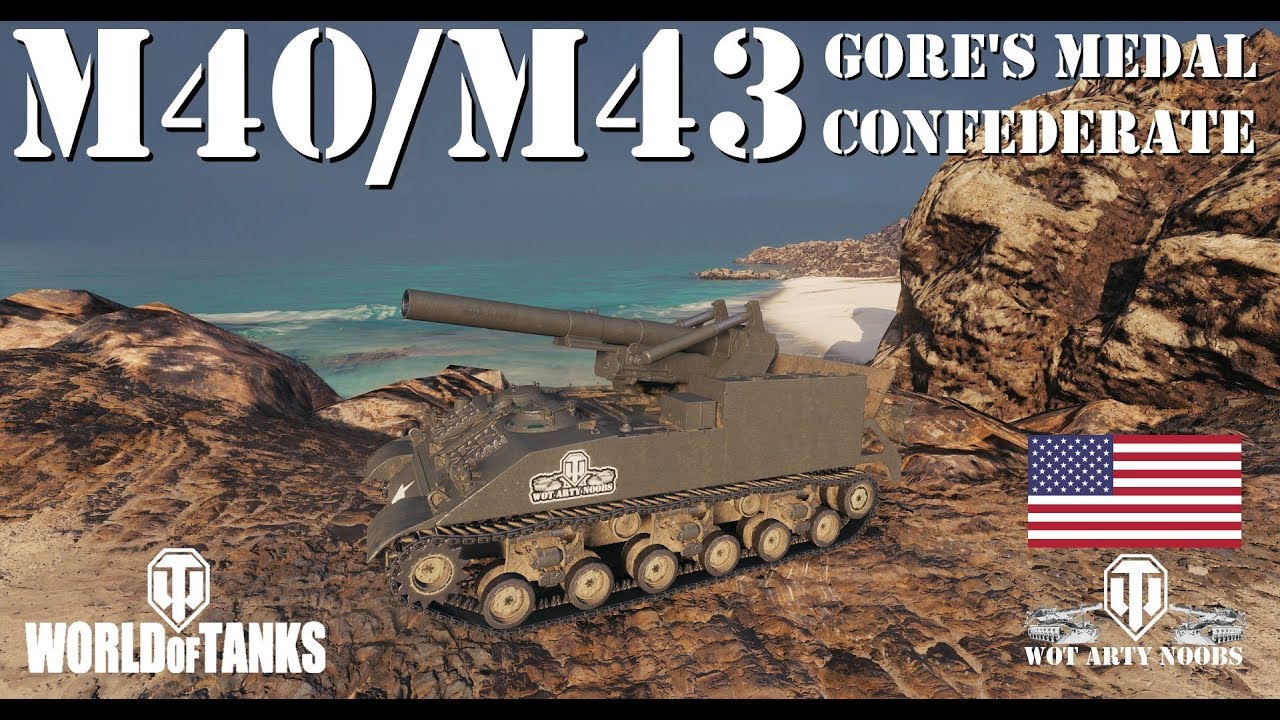 M40/M43 - Gore's Medal & Confederate