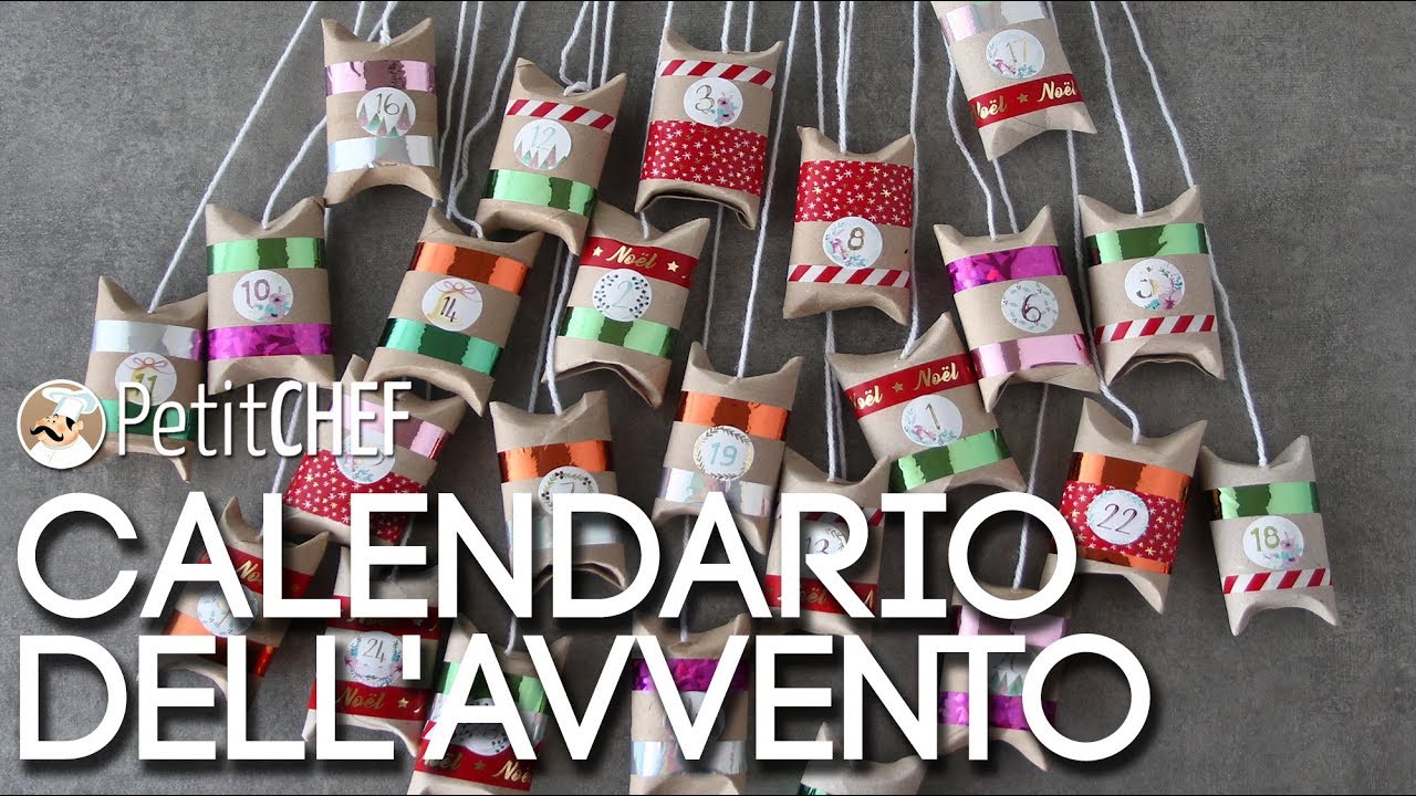 Calendario dell'Avvento fai da te - Tutorial video, PetitChef.it