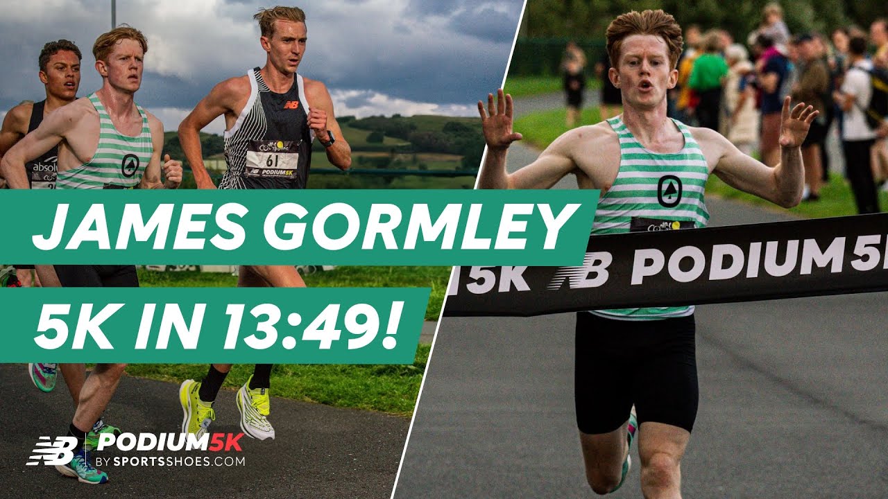 James Gormley Wins Podium 5K - 13:49!
