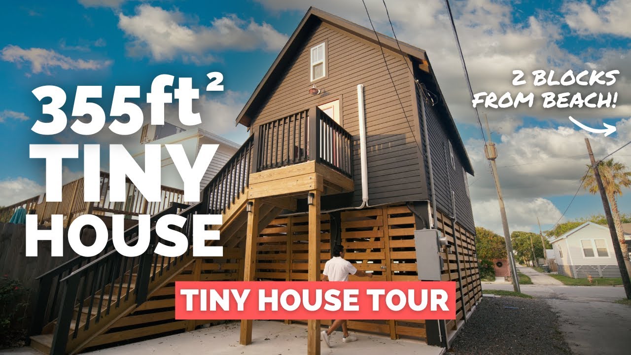 355-sqft Tiny Home near the Beach! | Tiny House Tour