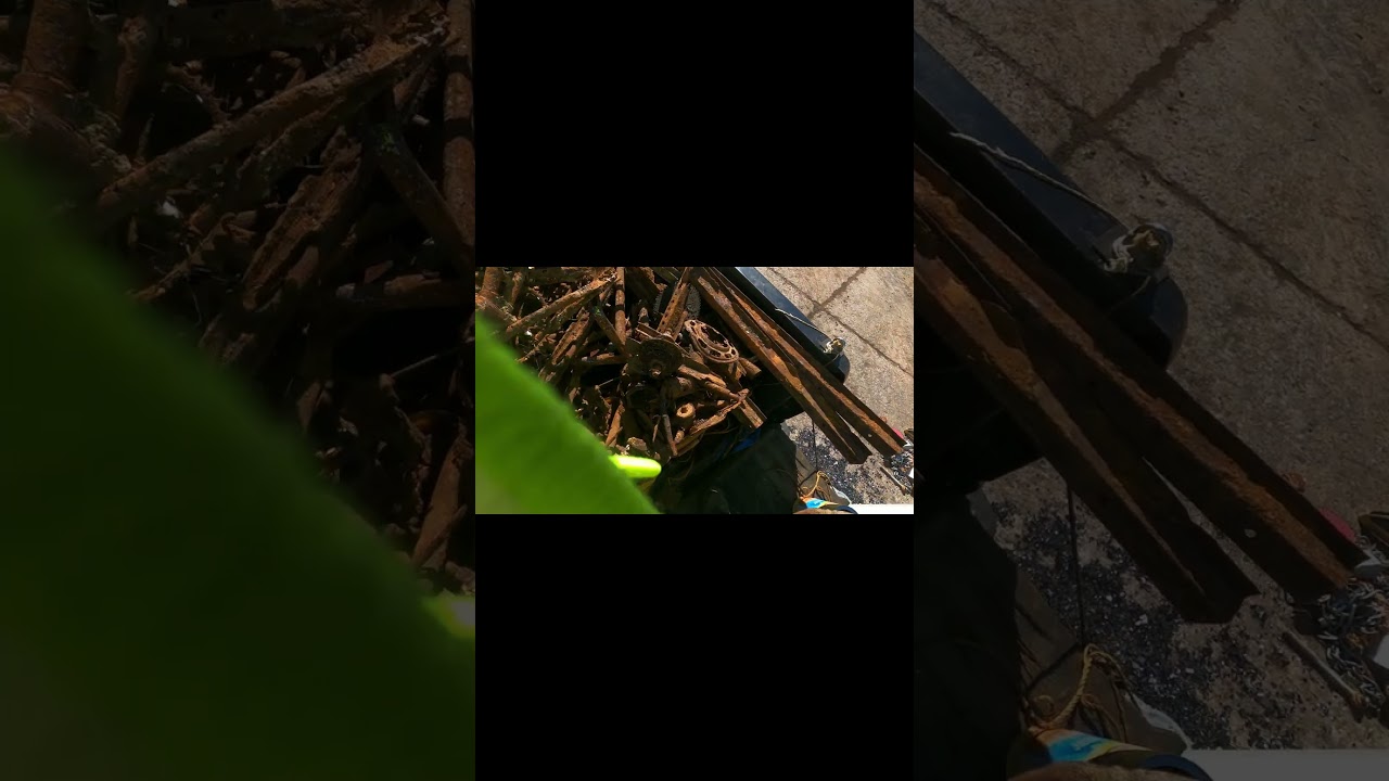 1,000lb SCRAP RUN FROM MAGNET FISHING (OCTOBER 18th, 2022) #magnetfishing #powermagnet #shorts