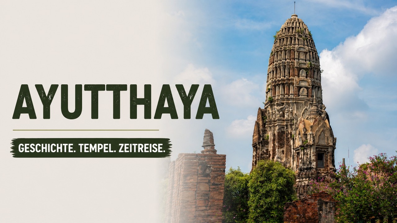 Sukhothai überflutet | Ruinen von Ayutthaya | Local Train III | Backpacking Thailand VLOG