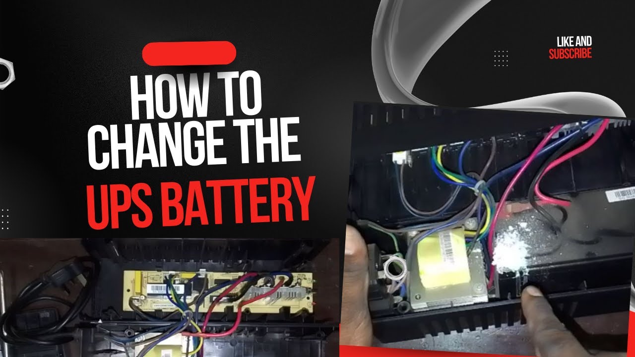 How to Change the UPS Battery