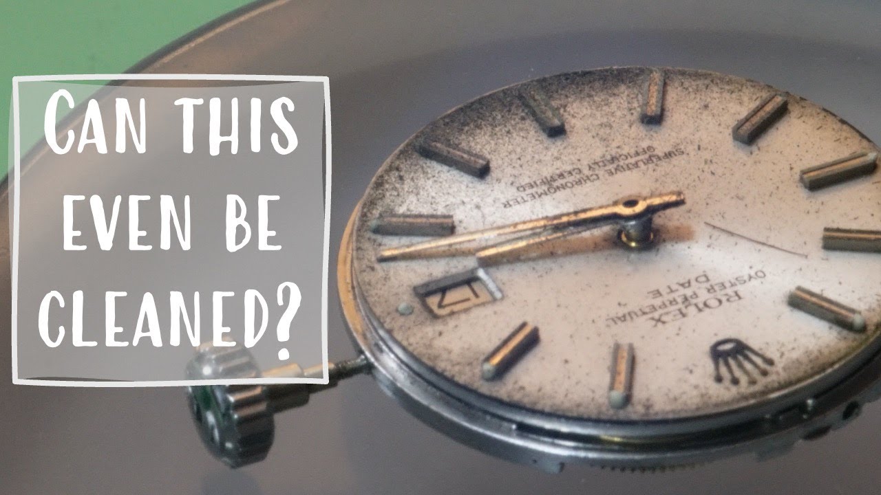 Restoring a very dirty Vintage Rolex 1501!