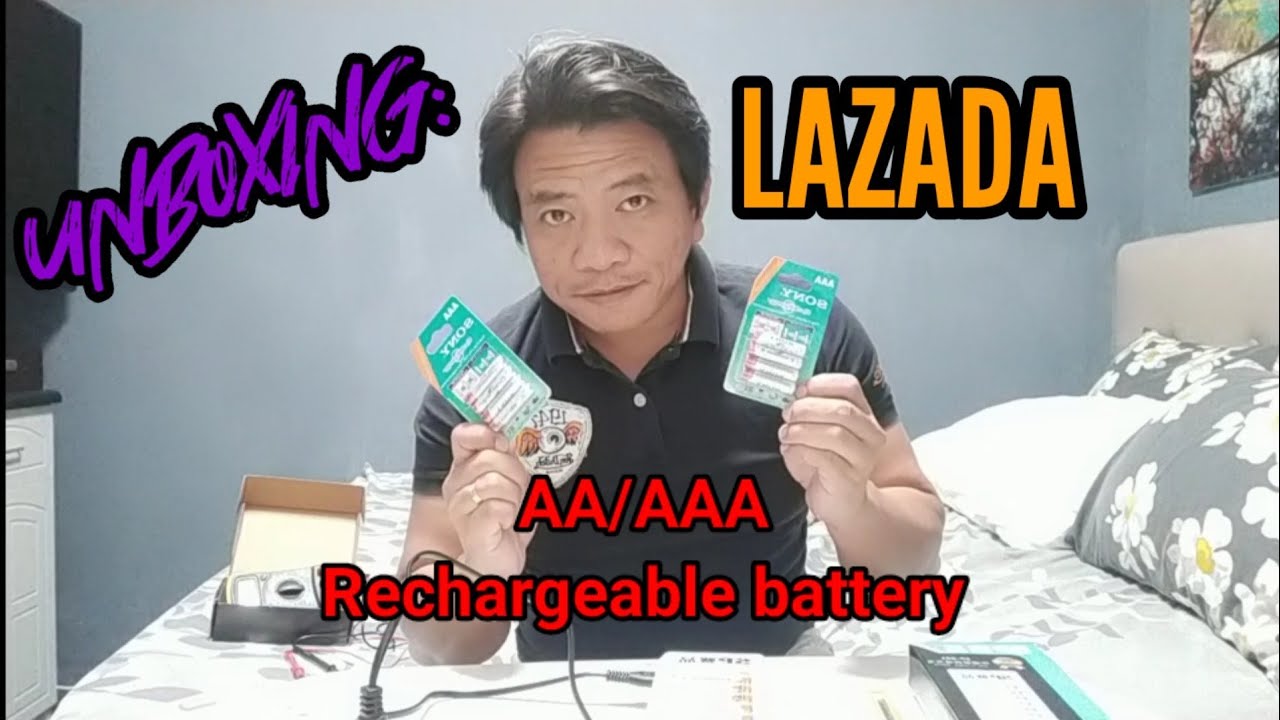 UNBOXING | REVIEW AA/AAA RECHARGEABLE BATTERIES