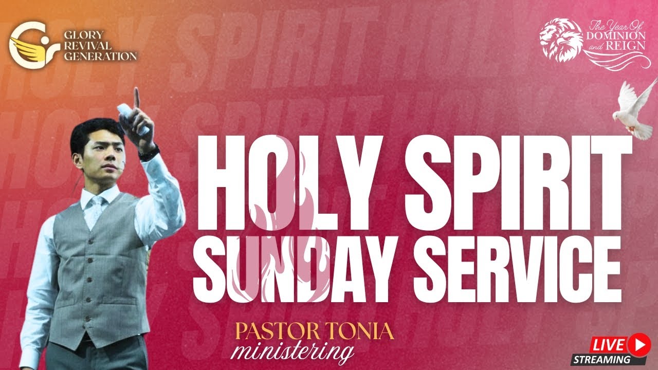 Holy Spirit Sunday Service  | Pr Tonia @gloryrevivalgeneration | 14 Sep 2025