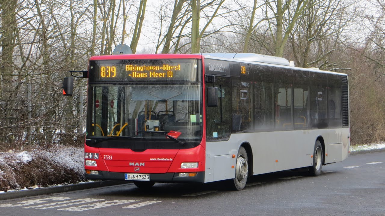 [Sound] Bus MAN NL 283 | #7533 | Rheinbahn AG Düsseldorf