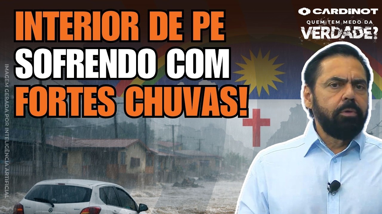 Como as chuvas transformaram o interior de Pernambuco em zona de tragédia