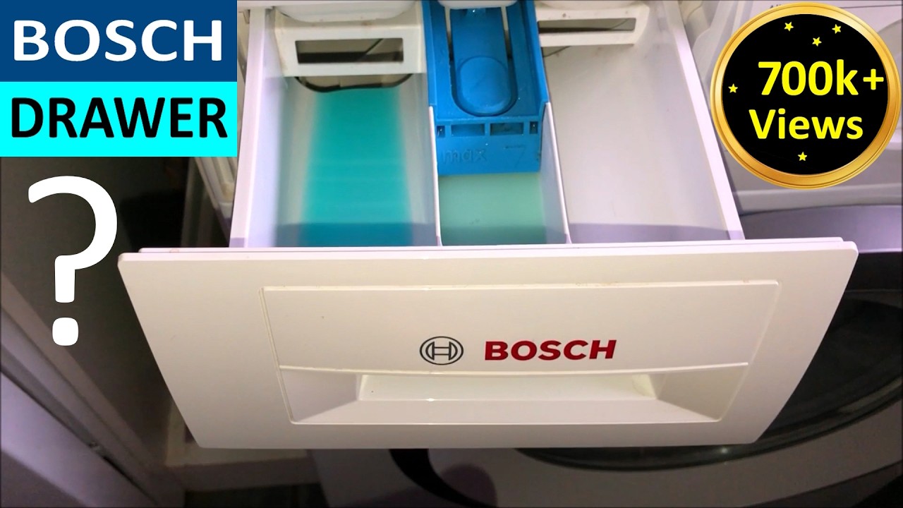 Обзор моющих средств для стиральных машин Bosch