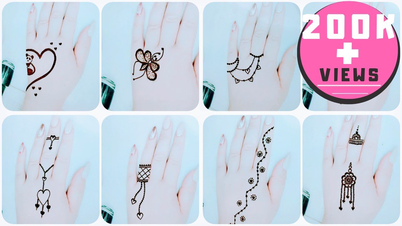 ❤ Mehndi TATTOO ❤ Beautiful Easy Heena Mehndi Designs | Tattoo Mehndi Design step by step