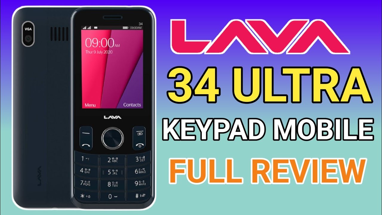 Lava 34 Ultra Keypad Mobile | Unboxing And Review | Lava Keypad Mobile 2023