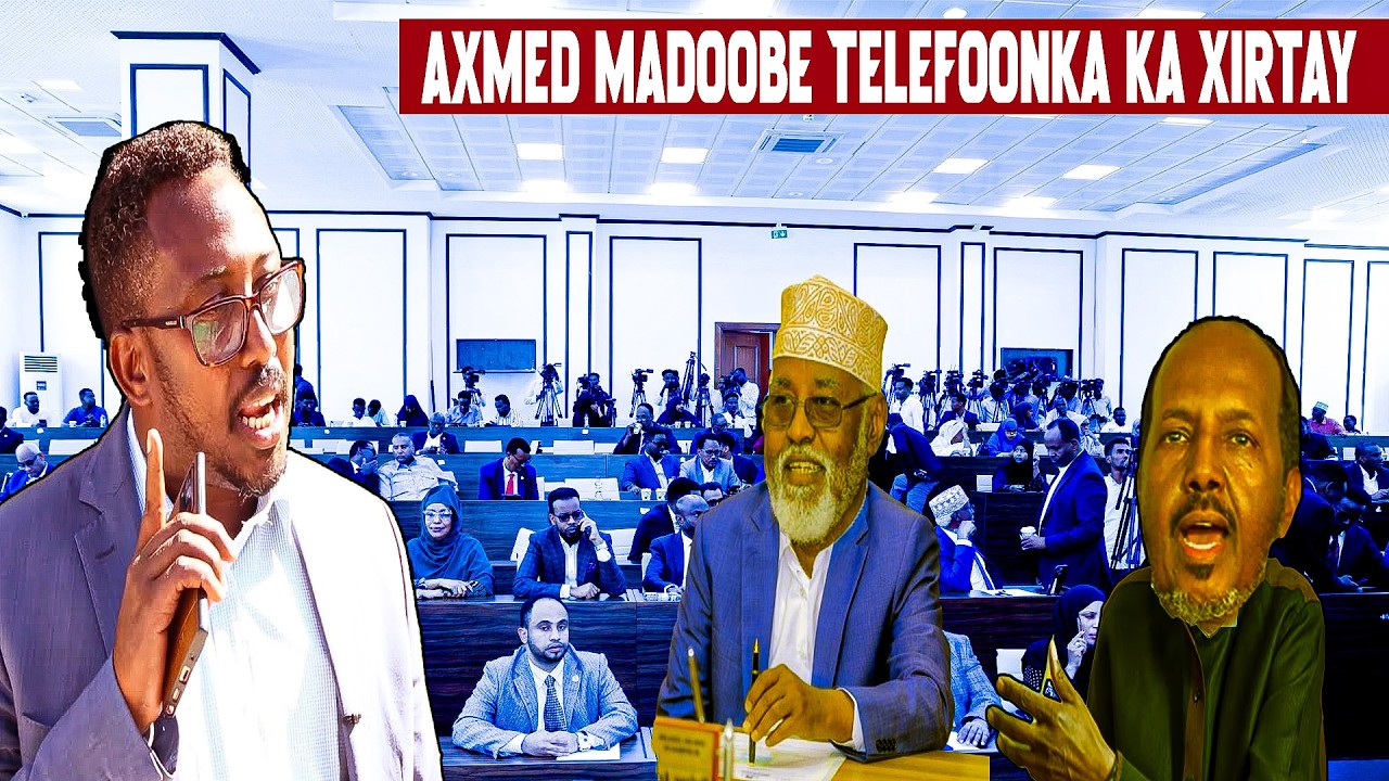DEG DEG: Xildhibaan Jubaland oo Shaaciyay War Xasan Ka Naxay – Axmed Madoobe Telefoonka Ka Xirtay
