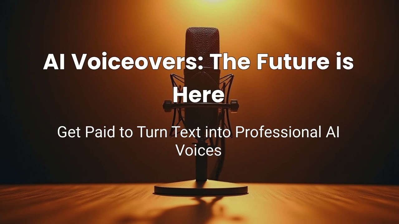 AI Voiceover Business 2025 | How to Make Money Online with AI Voices