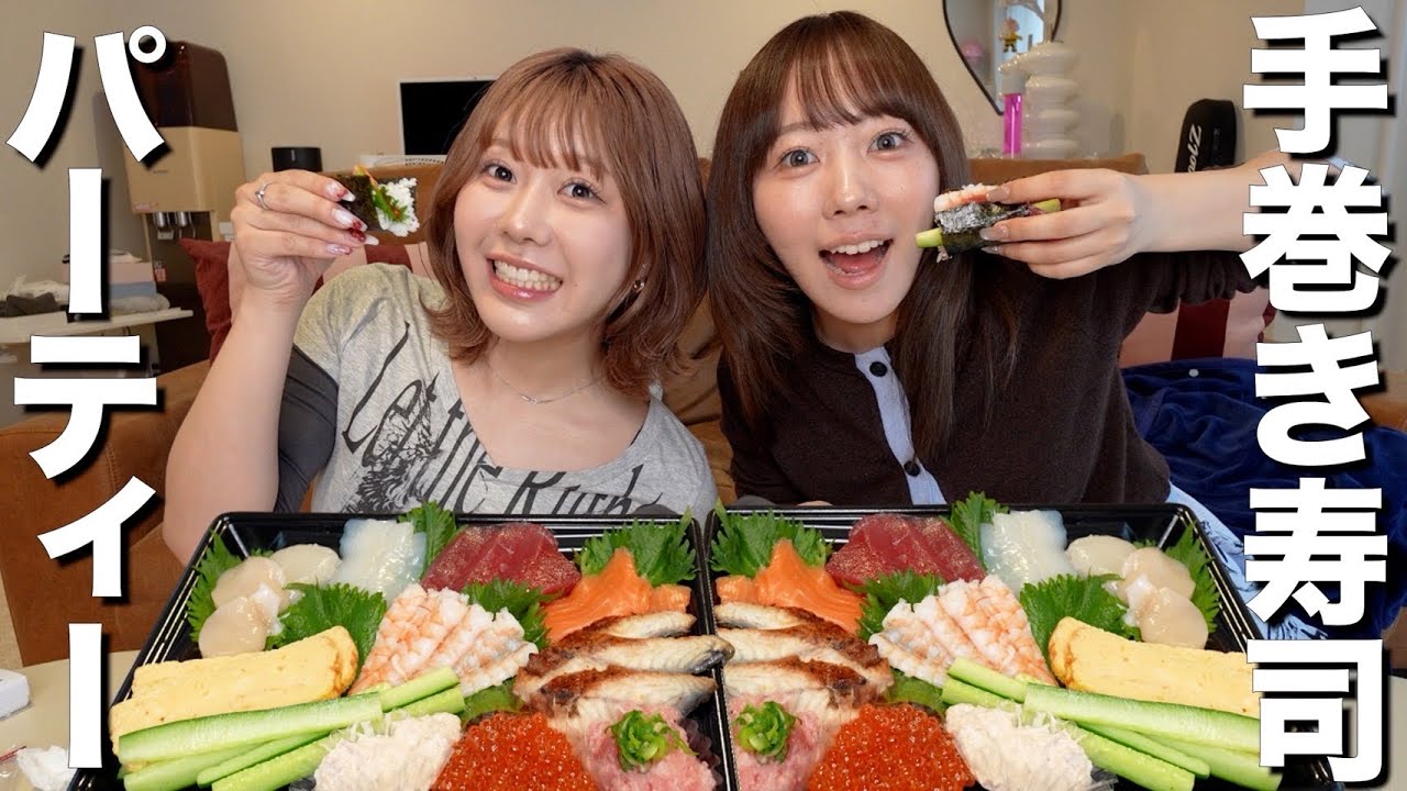 【爆食】手巻き寿司しながらタロット占いしたら意外と大当たってて大興奮‼️ｗｗｗ