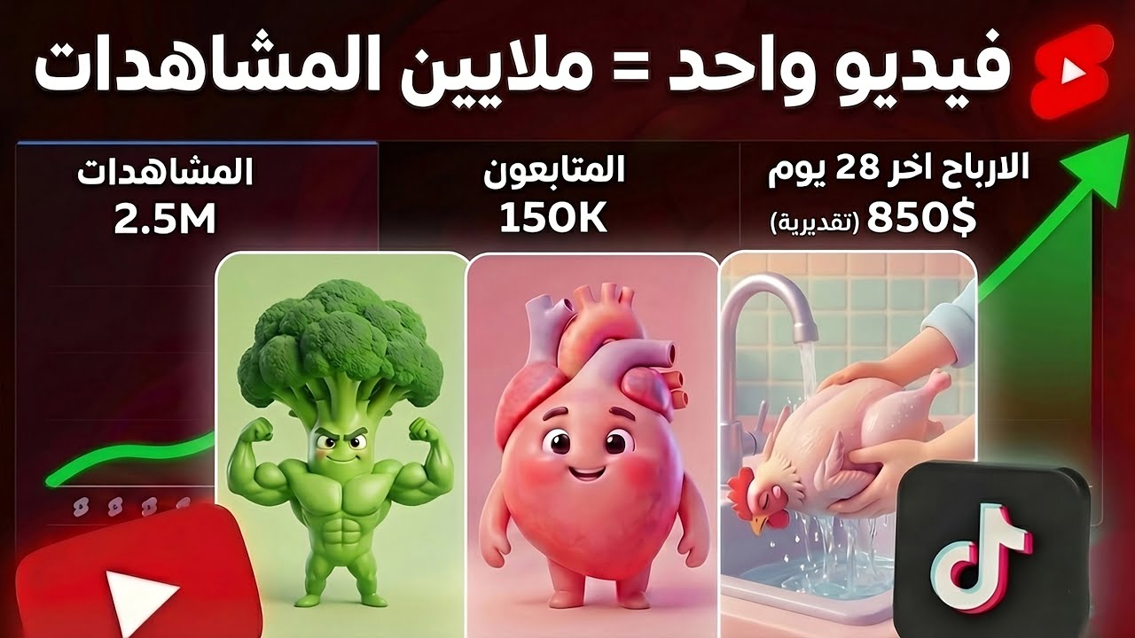 التريند الذي يكتسح فيسبوك ويوتيوب و تيك توك شرح عمل الفيديوهات بالذكاء الاصطناعي🔥 بموقع واحد مجاني!