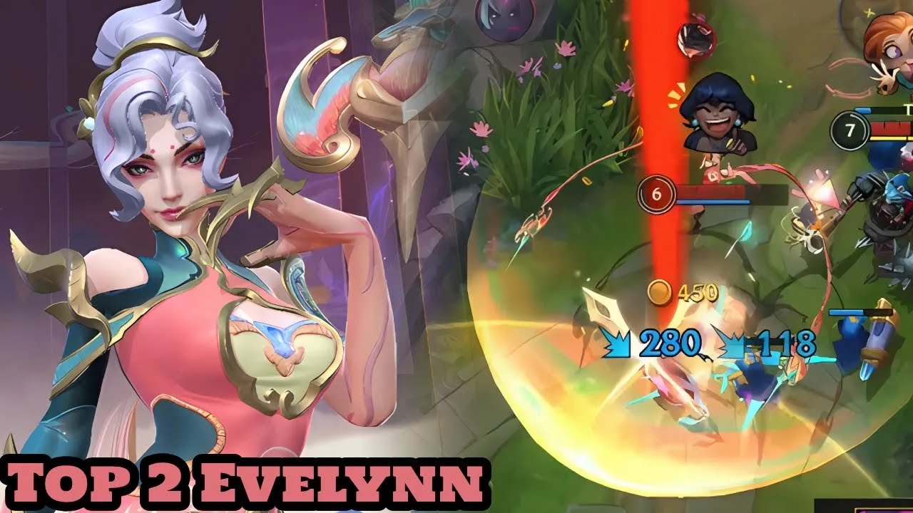 Wild Rift Evelynn - Top 1 Evelynn  Gameplay Rank Sovereign