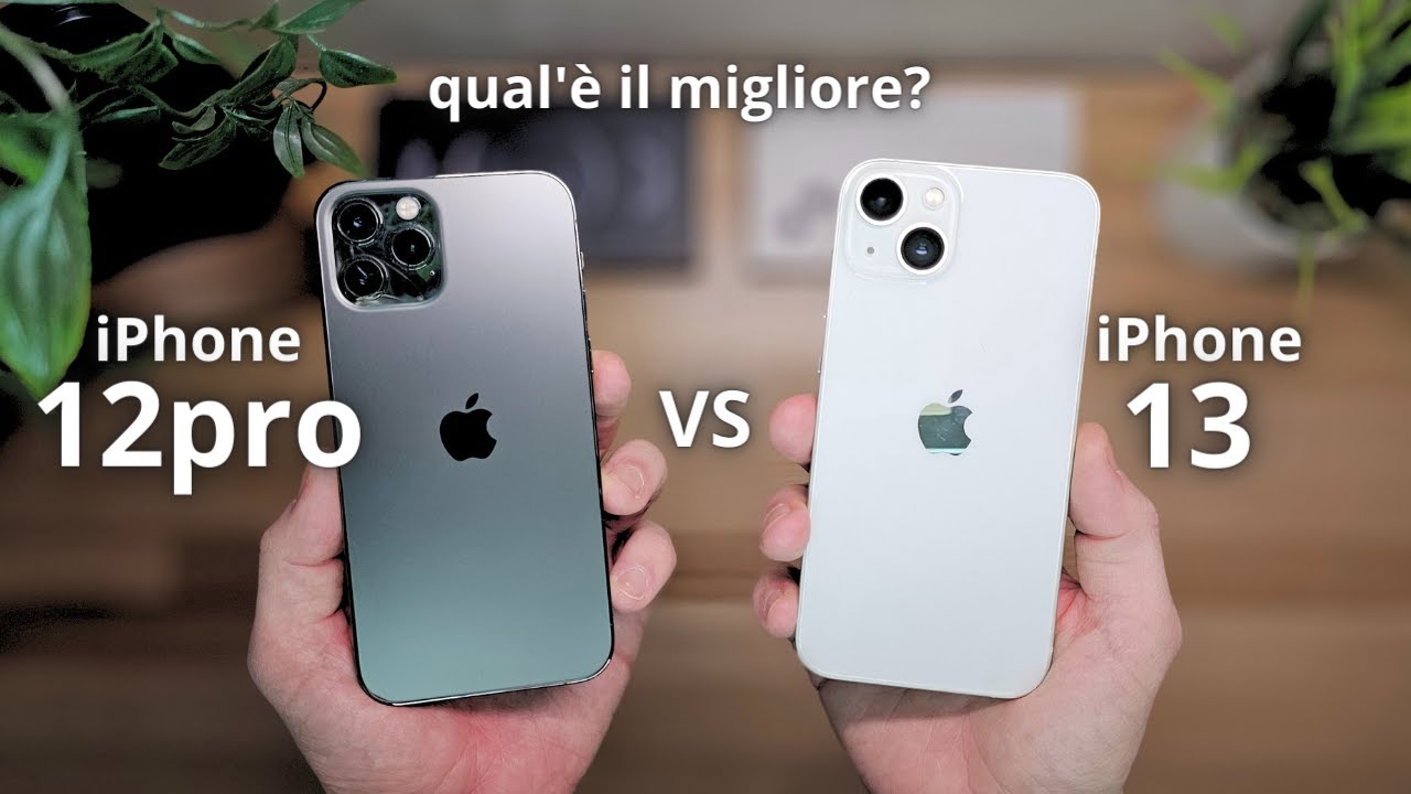 iPhone 12pro vs iPhone 13 nel 2024: quale scegliere?