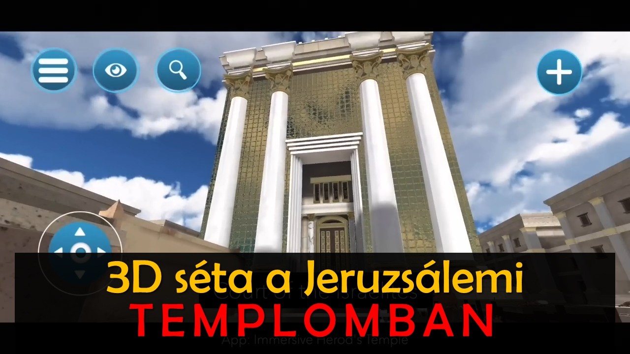 3D séta a Jeruzsálemi Templomban