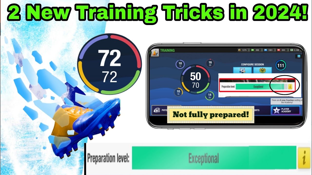 *NEW* 2 training Tricks in Top Eleven 2024 that you may not know