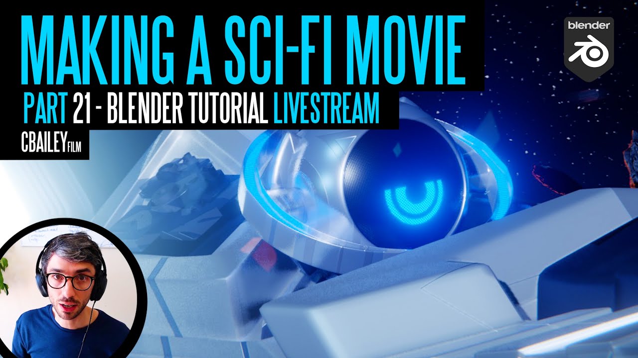 Making A Sci-Fi Short Film - Part 21 - Blender Epic Space Battle Tutorial