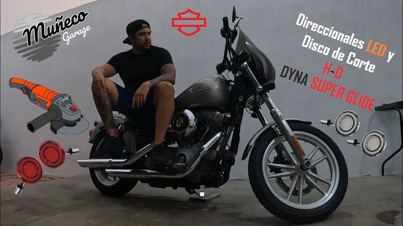 Direccionales Nuevas y  Disco de Corte Harley Davidson DYNA FXD
