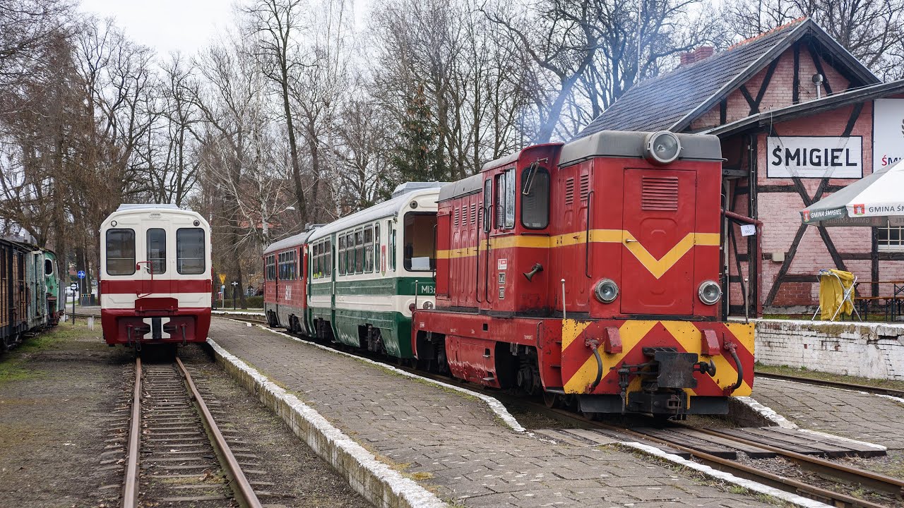 Lxd2-266, MBxd2-222, MBxd2-226 - Śmigielska Kolej Wąskotorowa 2023.04.02